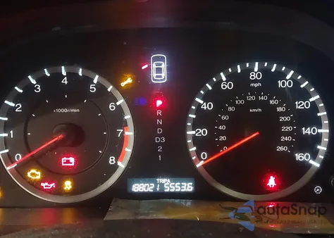 2011 Honda Accord 3.5 Ex-L из США, поврежденный, VIN 1HGCP3F80BA005222